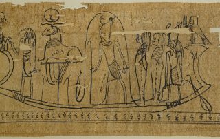Royal Funeral Boat Papyrus Vignette, 663–332 BCE