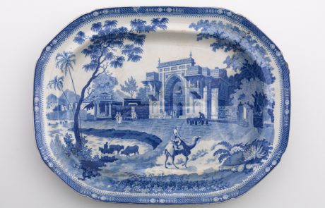 “Camel” Pattern Platter, 1820–25