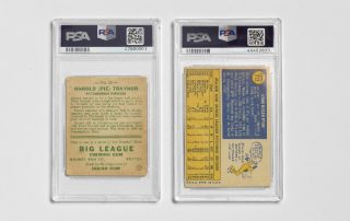 PSA-Graded Pie Traynor Baseball Card, 1933; PSA-Graded Nolan Ryan Baseball Card, 1970
