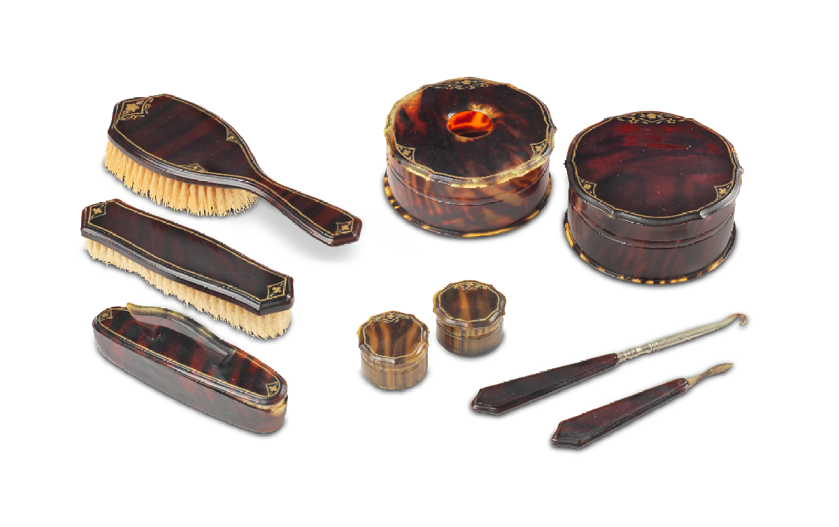 Faux Tortoiseshell Containers, ca. 1900–1920