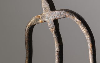 Hand-wrought iron fork