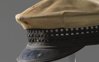 Policeman’s summer motorcycle hat