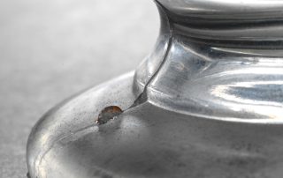 Pressed glass pitcher